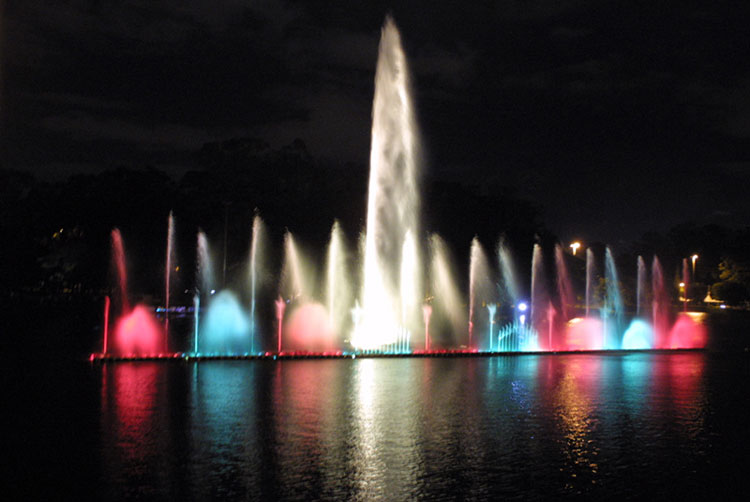 Fountains. 